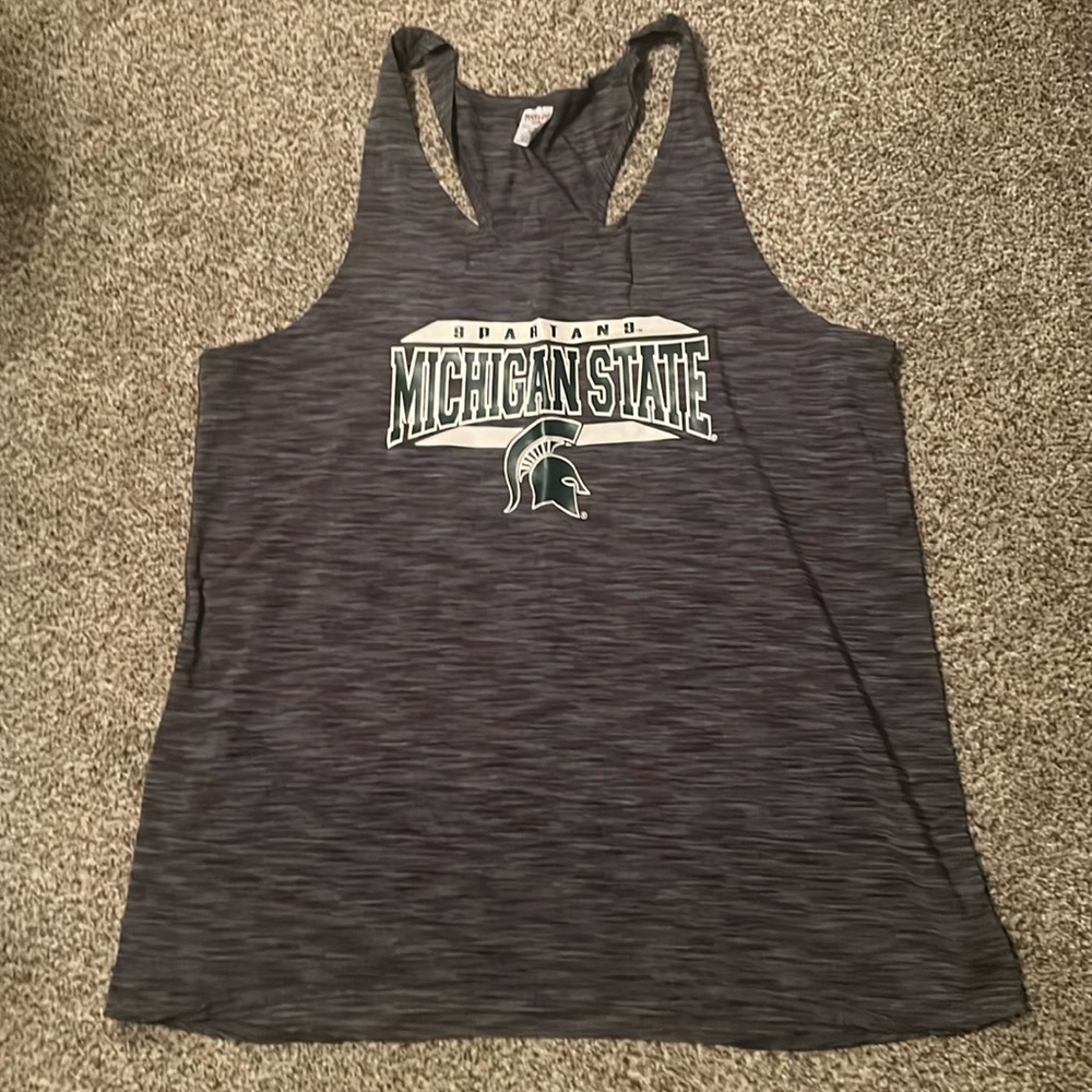 Michigan State Racerback Tank